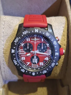 ساعة بريتلينغ جديده لم تستخدم ابداً اصليه Brand new Breitling Endurance Pro  IRONMAN Edition