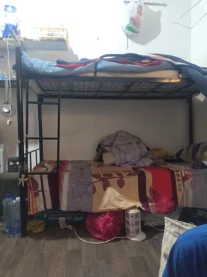 only andhra pradesh muslim 2 bed space available anytime can come
