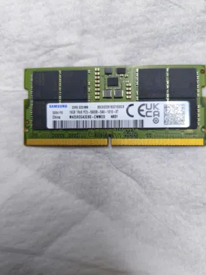 SAMSUNG DDR5 16GB 5600B LAPTOP SODIMM RAM