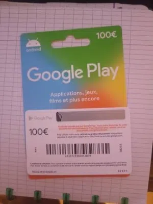 Carte google play 100 dollar