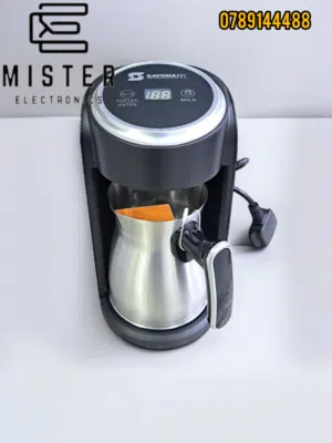 ماكينة قهوة تركية من سايونا 3ب1 سهلة الاستخدام خاصية التحكم بدرجة الحراره