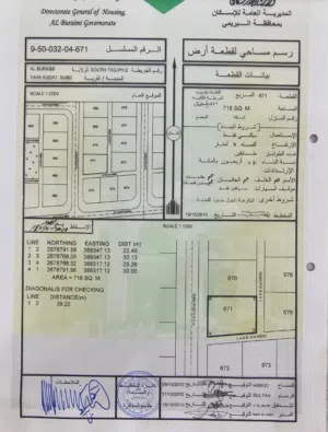 Residential Land for Sale in Buraimi Al Buraimi