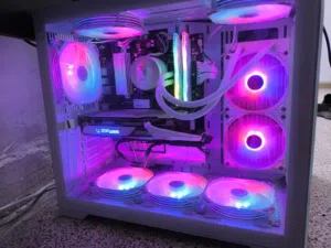 تجميعه لون ابيض رايزن 7600 وكارت rtx 4070 12g ورام 32g ddr5