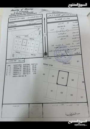 للبيع ارض سكنيه ولايه المصنعه مع الجامع وسط الخدمات انا المالكً