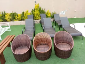 اطقم راتان صيانة فقط دهان غيار فرش اغطية ضد الماء و شمس نصلكم اين ماكنتم صيانة الخيزران