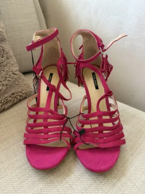 Hot Pink High Heels. Brand: Zara