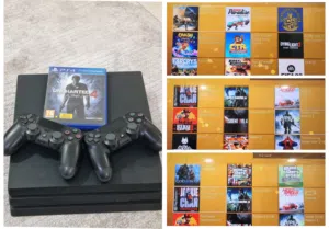 بلايستيشن 4 مبرمجة مع 23