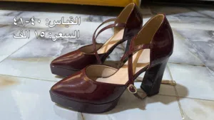 احذية نسائية مستعملة للبيع التفاصيل في الصور