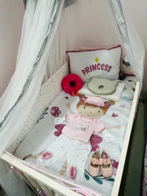 Baby crib set. Good as new!