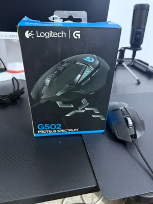 ماوس لوجتك G502 + باد لوجتك اصلي
