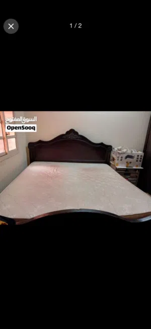 Double bed with mattress