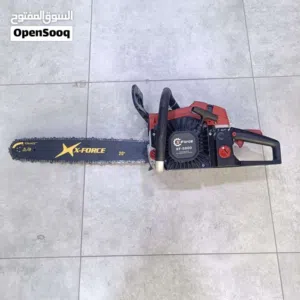 منشار شجر بنزين X-Force XF-5800 قوي جداً (58CC) بحالة ممتازة للبيع