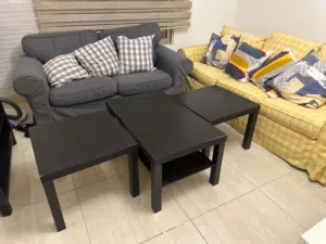 طقم كنب ثلاثية و مزدوجة للبيع