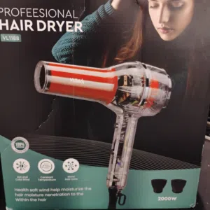 مجفف اشعار(سیشوار)hair drer 2000 w