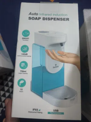 موزع صابون اوتوماتيكي بدون لمس شحن USB عرض خاص