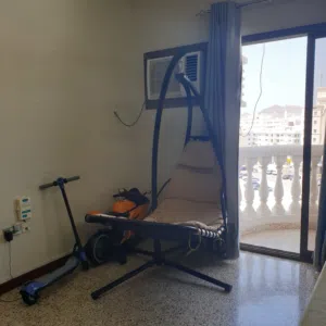 Like new hanging egg swing chair with stand very comfortable