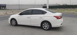 Nissan Sentra white 2017