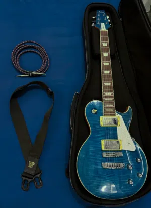 Aria Pro II Les Paul Type Electric Guitar PE-AE200 LRBL Lorelei Blue
