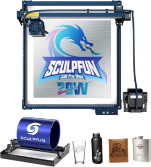 ماكينة الحفر والقص بالليزر الاحترافية SCULPFUN S30 Pro Max