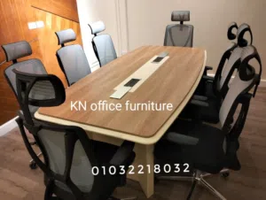 ترابيزه اجتماعات خشب اسبانى مستورد عالى الجوده من شركة kn office furniture