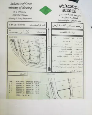 Residential Land for Sale in Al Dakhiliya Izki