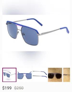 Alpine F1 Team Paddock Evolution Sunglasses ORIGINAL 100%