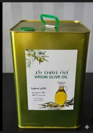 زيت زيتون اصلي بكر عصرة الموسم _ على الشرط والفحص