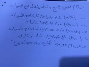 ارقام مميزه بغداد ومحافظات للبيع تسقيط او تبادل