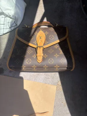 Lv bag with cross