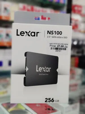 Brand New Lexar NS100 SSD in Oman 256GB Sata SSD 3 Years Warranty