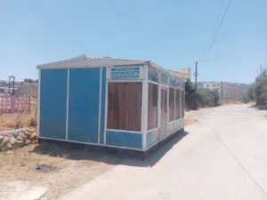 كرفان تفصيل Office system and fix the farm Room with bathroom cutter and kitchen Caravan Size 6*4