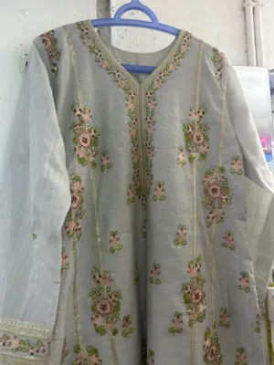 Kameez shalwar and dupatta