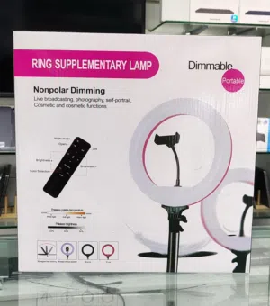 Ring light with stand in Muscat / Brand New