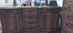 غرفة نوم صناعة مصرية / دمياط خشب زان بحالة ممتازه