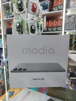 تابلت جديد بالكرتونه Modio m39 يدعم خطين 512g 8ram
