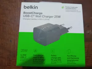 شاحن belkin Boostcharge 25W جديد بالكرتونة