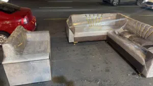 طقم كورنر بحالة ممتازة