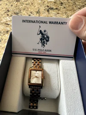 ساعة نسائية U.S. Polo Assn. أصلية - حالة جديدة جدا
