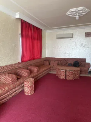Set of sofas red