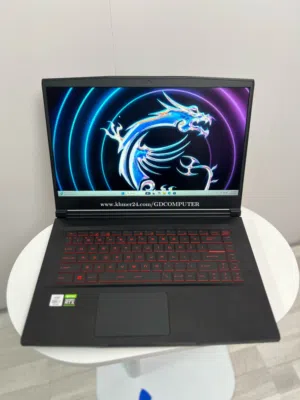 MSI gf 65 گيمنك مستعمل قليل اخو الجديد