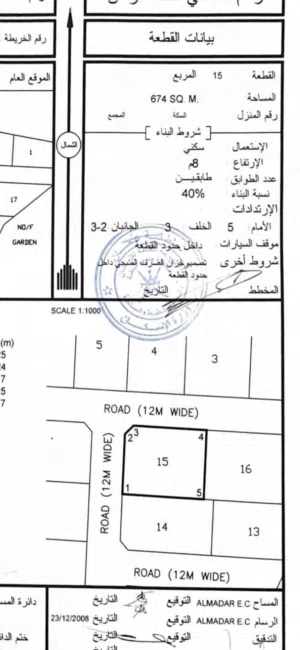 Residential Land for Sale in Al Batinah Barka