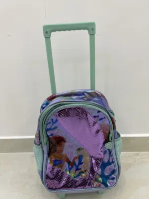 Mermaid backpack suitcase