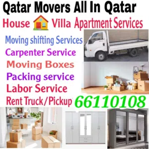 Shifting Moving Pickup Service Qatar