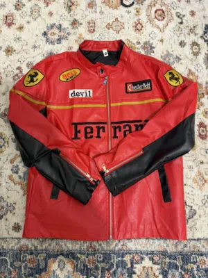 Red Ferrari jacket