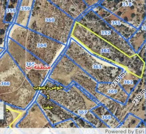 Mixed Use Land for Sale in Ramallah and Al-Bireh Jifna