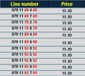 فرصة ذهبية – أرقام مميزة من زين