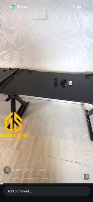 ميز گيمنگ القياس 120x60