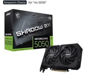 RTX 5050 مستعمل لمدة شهرين فقط للبيع