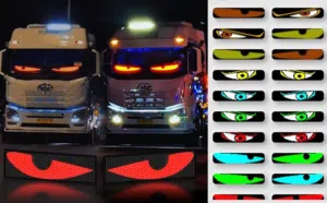 Devil’s Eye LED   ضوء لِيد لتزيين السيارات على شكل عيون الشيطان