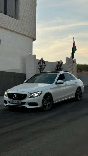 مرسيدس بنز C350e موديل 2016 فحص كامل 7 جيد كرت ابيض بدون ملاحظات